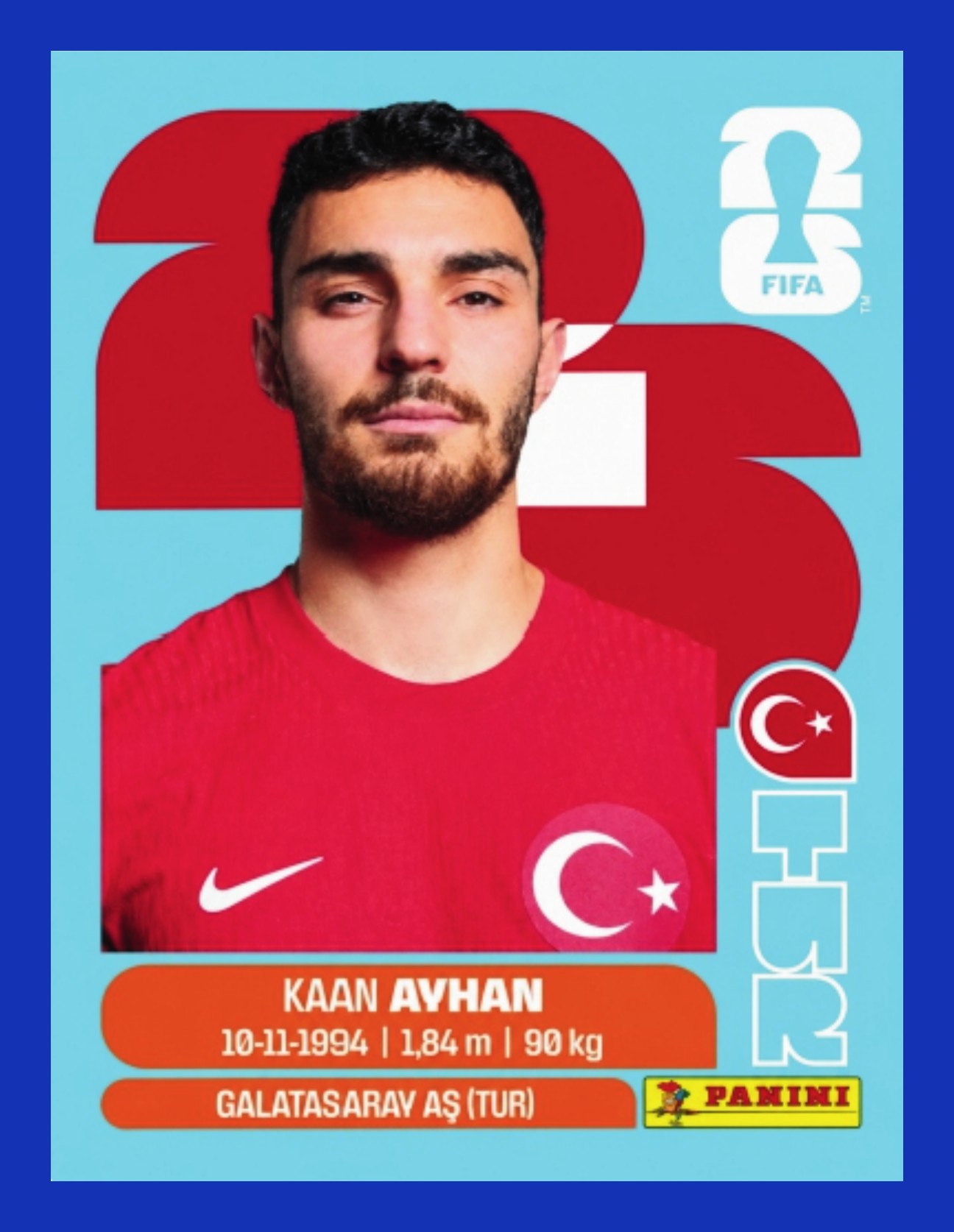 2026 Panini FIFA World Cup BLUE Border Parallel YOU PICK 22 Teams